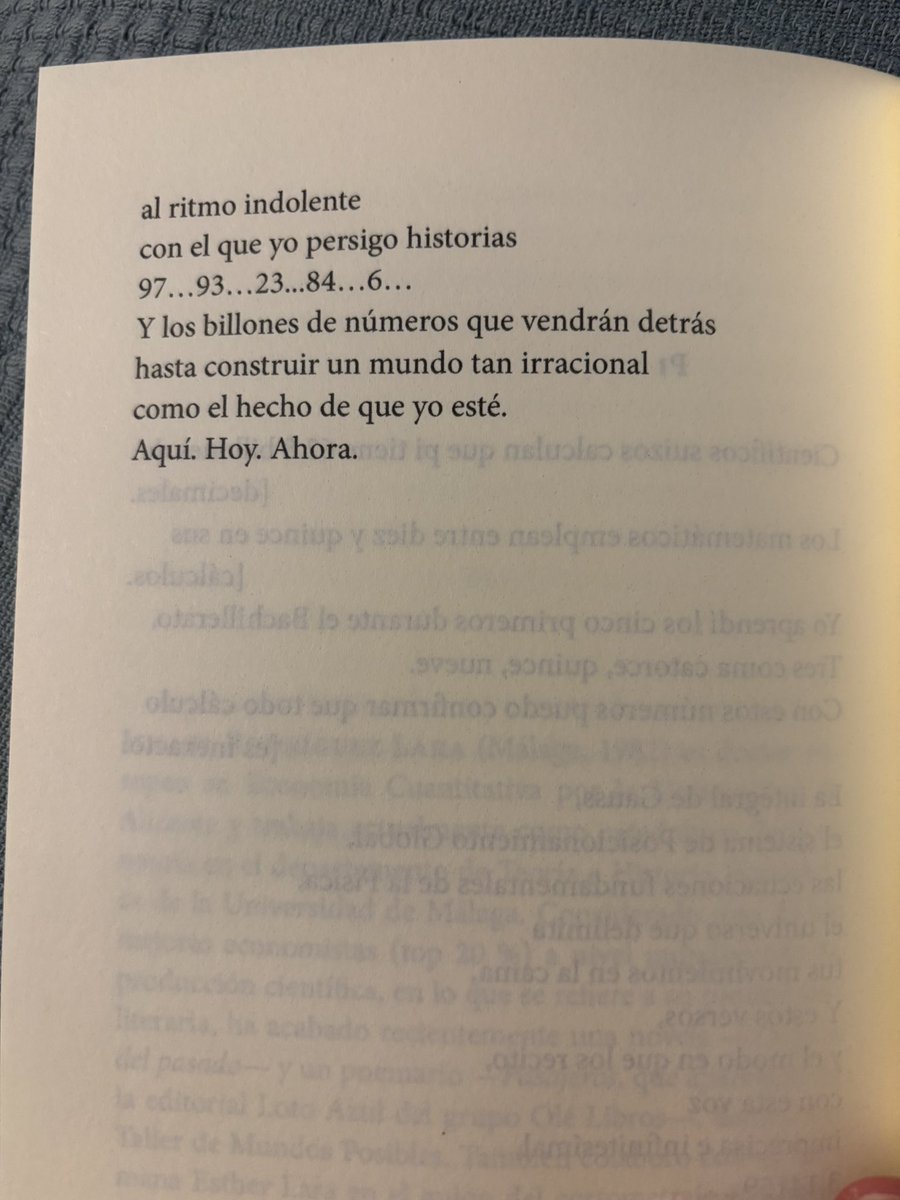 El bello poema de hoy es de Ismael Rodríguez Lara, tomado de la antología “Poesía bonita y que se entiende 2” (2024) editada por <a href="/juanromeux/">Juan Romeu</a> para <a href="/maresiapdp/">Maresía</a> #unpoemaaldía