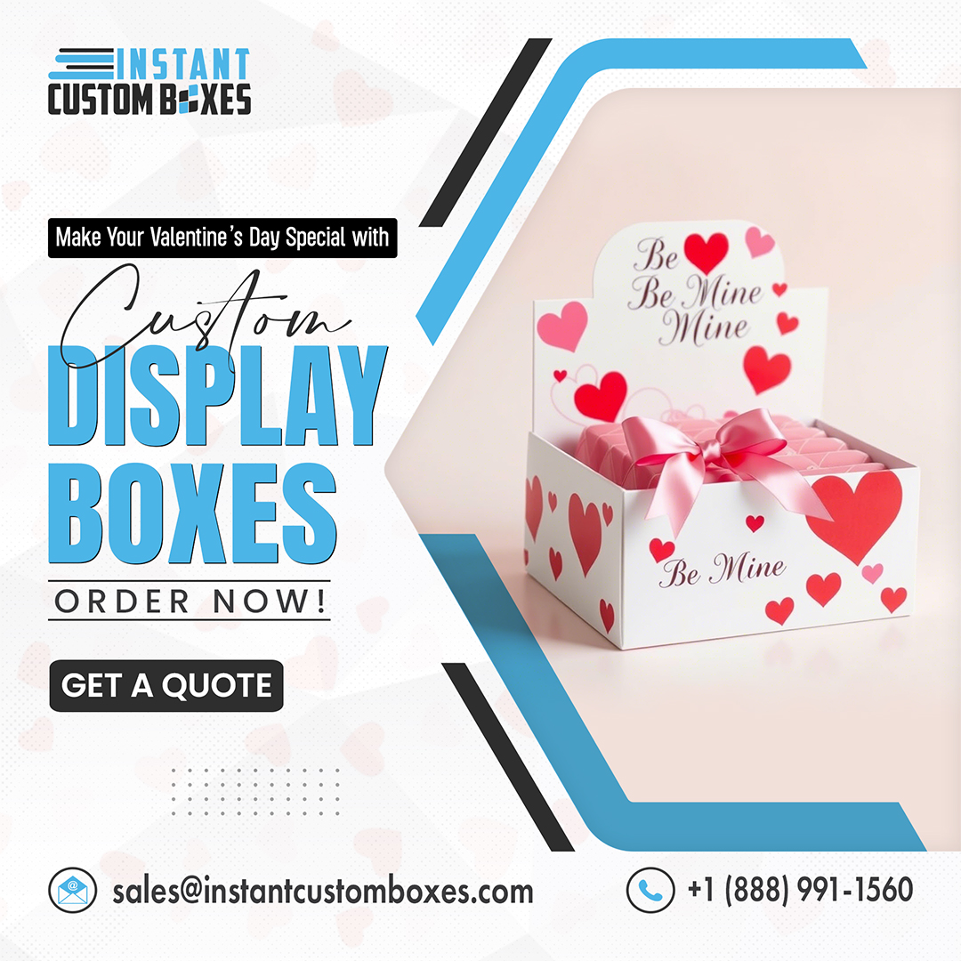 samson_oli51326's tweet image. 𝗬𝗼𝘂𝗿 𝗩𝗮𝗹𝗲𝗻𝘁𝗶𝗻𝗲’𝘀 𝗗𝗮𝘆 𝗦𝗽𝗲𝗰𝗶𝗮𝗹 𝘄𝗶𝘁𝗵 𝗖𝘂𝘀𝘁𝗼𝗺 𝗗𝗶𝘀𝗽𝗹𝗮𝘆 𝗕𝗼𝘅𝗲𝘀 – 𝗢𝗿𝗱𝗲𝗿 𝗡𝗼𝘄!
Visit For More Info: 
instantcustomboxes.com/custom-display…
sales@instantcustomboxes.com           
+1 (888) 991-1560
#ValentinesDay #CustomDisplayBoxes #GiftPackaging