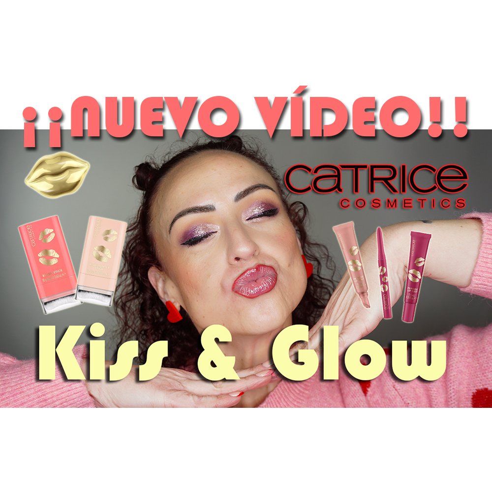 💋💋 ¡¡NUEVO VÍDEOOO!! 💋💋
Toda la nueva colección de <a href="/CATRICE_DE/">CATRICE</a> "Kiss &amp; glow" en mi rostro y morretes!!!
¿Os apetece conocerla? 
youtu.be/X4mDVhypGUc
