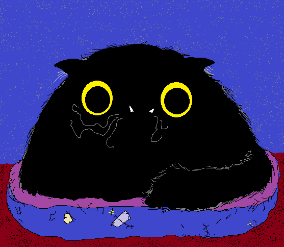 Cat#8 "Cupcake" #TezosArts #tezosart #objkt #cats 
objkt.com/tokens/KT1UVH5…