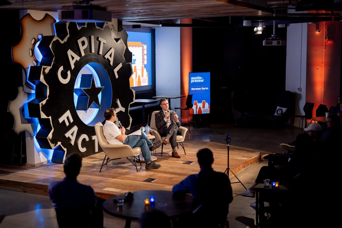 Austinpreneur ⚙️ (@austinpreneur) on Twitter photo Texas isn’t just in the space race—it’s leading it. 🚀 This week on #Austinpreneur, Nick Spiller chats with Norman Garza, Jr., Executive Director of the <a href="/TXSpaceComm/">Texas Space Commission</a>, about how Texas became a space powerhouse and what’s next.
Tune in now! 🎧 hubs.ly/Q036fRyl0 Texas isn’t just in the space race—it’s leading it. 🚀 This week on #Austinpreneur, Nick Spiller chats with Norman Garza, Jr., Executive Director of the <a href="/TXSpaceComm/">Texas Space Commission</a>, about how Texas became a space powerhouse and what’s next.
Tune in now! 🎧 hubs.ly/Q036fRyl0