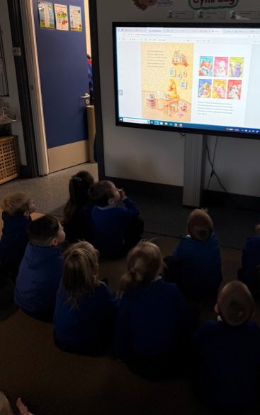 Nur &amp; Rec- As part of Safer Internet Day the children enjoyed listening to the stories Smartie the Penguins and Digiduck’s Big Decision. Ask the children if they can remember how to stay safe while using the internet?