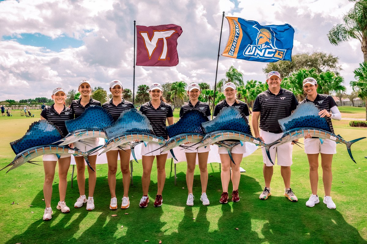 𝗿𝗲𝗰𝗼𝗿𝗱-𝘀𝗲𝘁𝘁𝗶𝗻𝗴 day 😏🦃⛳️

✅ 54-hole scoring record (in relation to par)
✅ largest margin of victory in program history
✅ 3rd team victory in program history
✅ 3 Hokies in the top 5
✅ Val becomes 6th medalist in program history