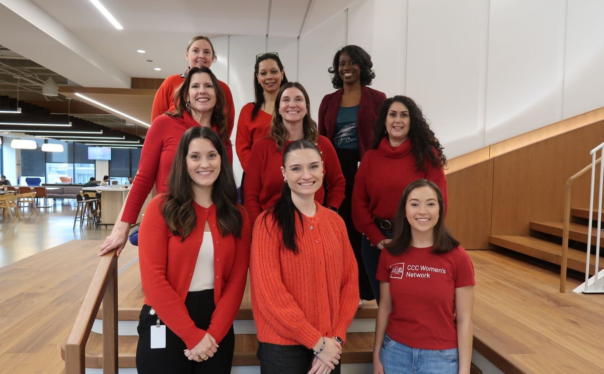 CCC Intelligent Solutions (@cccintelligent) on Twitter photo In celebration of <a href="/American_Heart/">American Heart Association</a> #GoRed for Women Month, #TeamCCC came together to wear red and show our support for the fight against heart disease.
We’re raising awareness, learning about heart health, and standing strong for the women who inspire us every day. ❤️ In celebration of <a href="/American_Heart/">American Heart Association</a> #GoRed for Women Month, #TeamCCC came together to wear red and show our support for the fight against heart disease.
We’re raising awareness, learning about heart health, and standing strong for the women who inspire us every day. ❤️