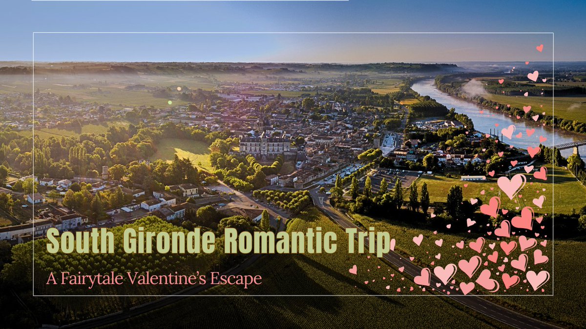 💕History, wine &amp; romance – wrapped into one dreamy road trip. Wander through medieval castles, sip fine Bordeaux, and savour a Michelin-starred dinner in South Gironde. 💫 Find the ultimate Valentine’s adventure via this link tinyurl.com/3vaeauvw

#GoRoadTravel #ValentinesDay