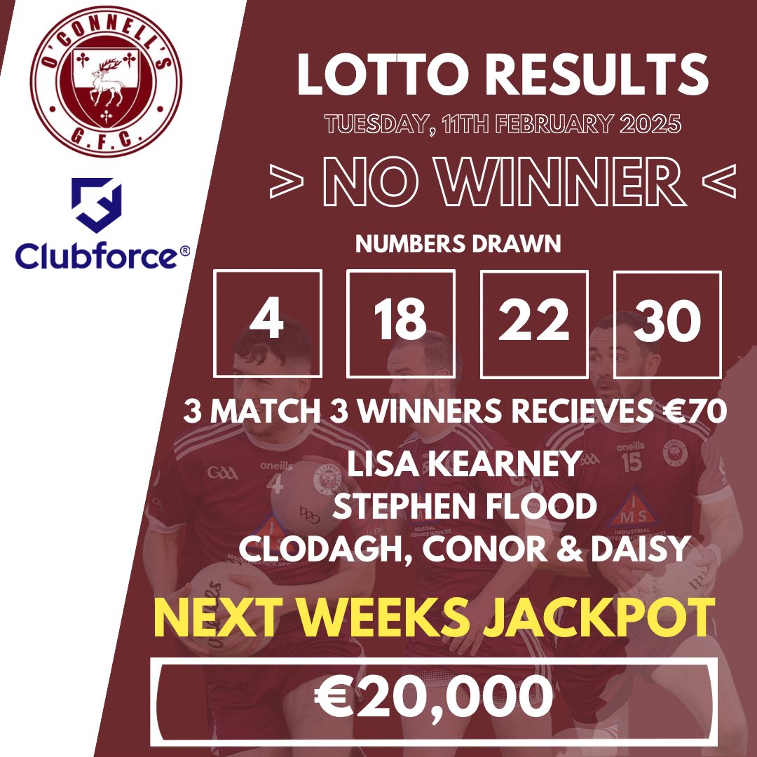 O'Connells gfc tweet media
