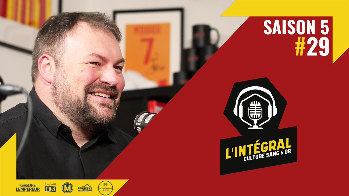 [Émission |🎙]

✅🎧 Le podcast de l’émission N°2️⃣9️⃣ avec Jérôme Périn de <a href="/FootEnCoeur/">Association Foot En Coeur</a> est en ligne !

▪️Via les plateformes : smartlink.ausha.co/culturesangetor 

▪️Et également en vidéo sur notre chaîne YouTube : youtube.com/live/ppCae-vU3…      

#CSO #Lens #RCLens 🔴🟡
