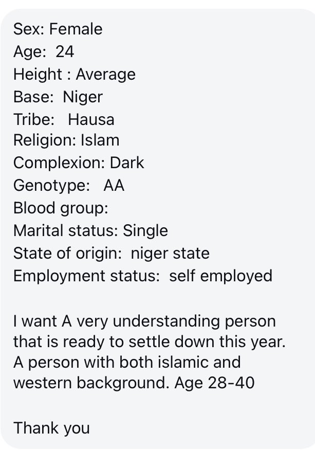 Retweet please 🙏her husband might be on your TL😇