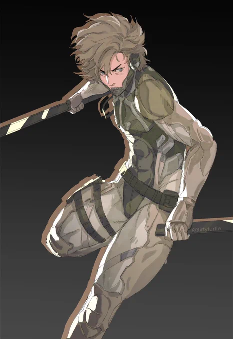 It's really fun to draw Raiden :) 