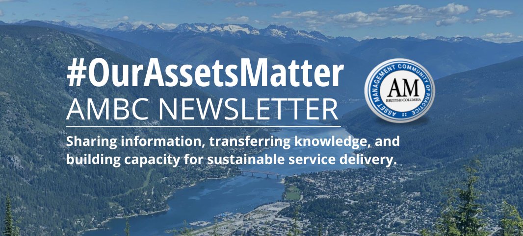 Sign up to stay informed on all things #AssetManagement! 📧The #OurAssetsMatter newsletter is upgrading to a new eNews format to bring you updates, insights, and case studies right to your inbox. 

Subscribe or re-subscribe: assetmanagementbc.myflodesk.com/join-ambc-news…