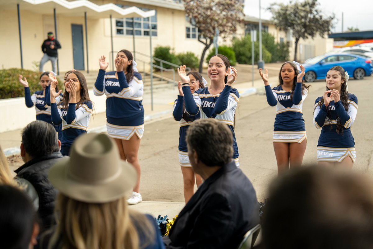 SUHSD's tweet photo. Major milestone at Mar Vista Academy! We broke ground on site enhancements &amp; modernization projects. Huge thanks to our community for supporting our Vikings! #SUHSD https://t.co/Z6vrgort80