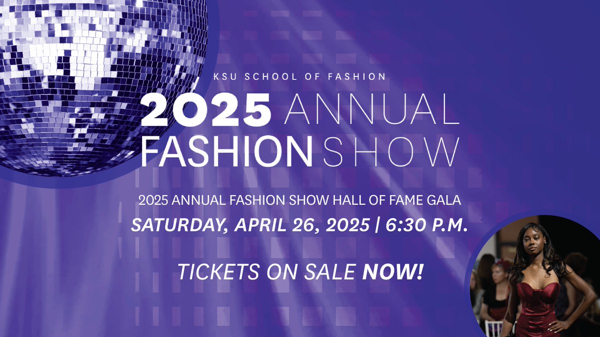 Tickets for the Annual Fashion Show are on sale NOW! 🪩

Purchase your Saturday tickets by 11:59 p.m. EST on Feb. 28, 2025 for a special early flash rate. 

Get tickets at bit.ly/4hKmgJK
