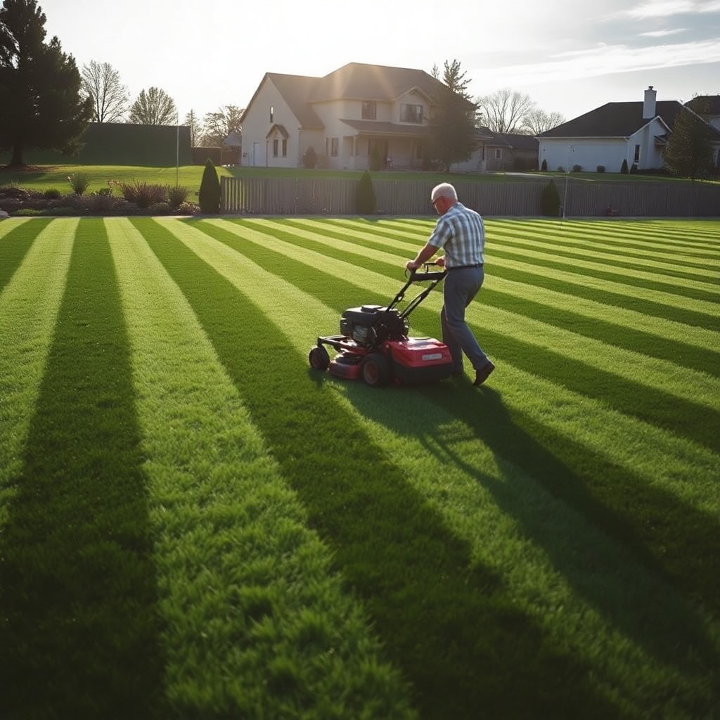 Dear person who invented grass stripes: You've created more competition between neighbors than any sport ever could. 😂

#suburbanlife #lawnwars #neighbors