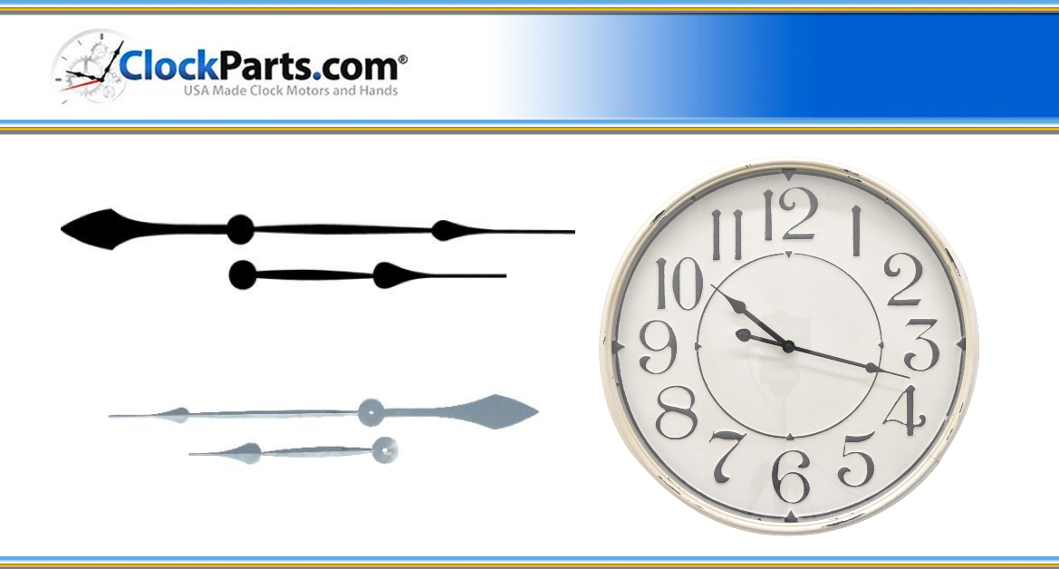 ClockPartsCom's tweet image. Our large hour &amp;amp; minute #ClockHands are designed for high torque movements that can power hands up to 18” long! Choose from a wide variety of styles &amp;amp; finishes to match your #ClockDesign. Explore the selection at ClockParts.com! #ClockBuilders clockparts.com/clock-hands-fo…
