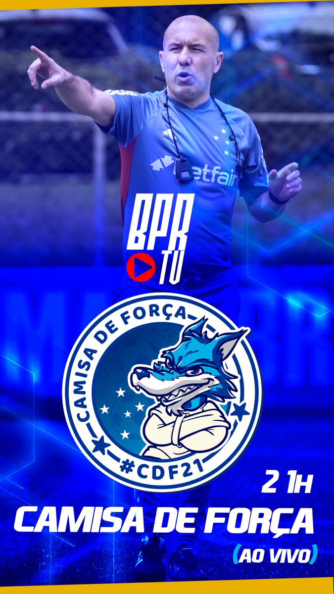 Hoje, às 21h, AO VIVO, tem Camisa de Força, no Canal Bora Pra Resenha TV, com <a href="/rodrigogenta/">Rodrigo</a>, o ídolo Fabrício, <a href="/rodrigofuscaldi/">Rodrigo Fuscaldi</a> e o craque Fabiano!

Não vai perder, né!

youtube.com/@borapraresenh…

#camisadeforca #borapratesenhatv #BPRTV <a href="/Cruzeiro/">Cruzeiro 🦊</a> <a href="/deusmedibre/">DEUS ME DIBRE</a>