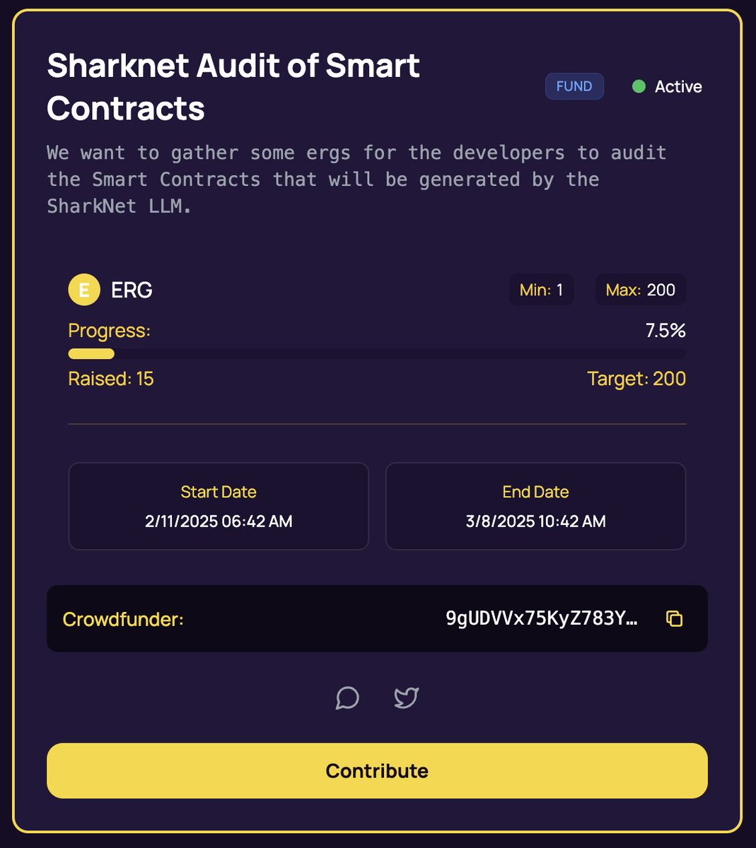 inceptioncortex's tweet image. 🌟 Contribute now to empower Devs in building autonomous agents for easy dApp creation on Ergo!

Let&apos;s make AI-driven blockchain innovation a reality! #Ergo #AI
Link: fund.mewfinance.com/contribute
