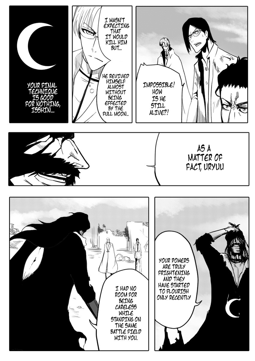 Maxfade_Art's tweet photo. I drew a few pages of "Alternative Ending" after a long time. To make it easier to remember, it starts with the latest page I drew. #BLEACH #bleachTYBW #fanart #manga https://t.co/vaOEHA6zbu