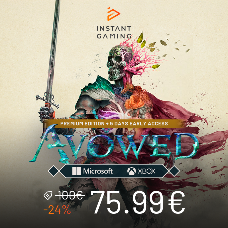 Danix2288's tweet photo. 5 Tage früher zocken mit der #Avowed Premium Edition von @InstantGamingDE https://t.co/IUmQy8vBg8 https://t.co/mfjUgg9QeA