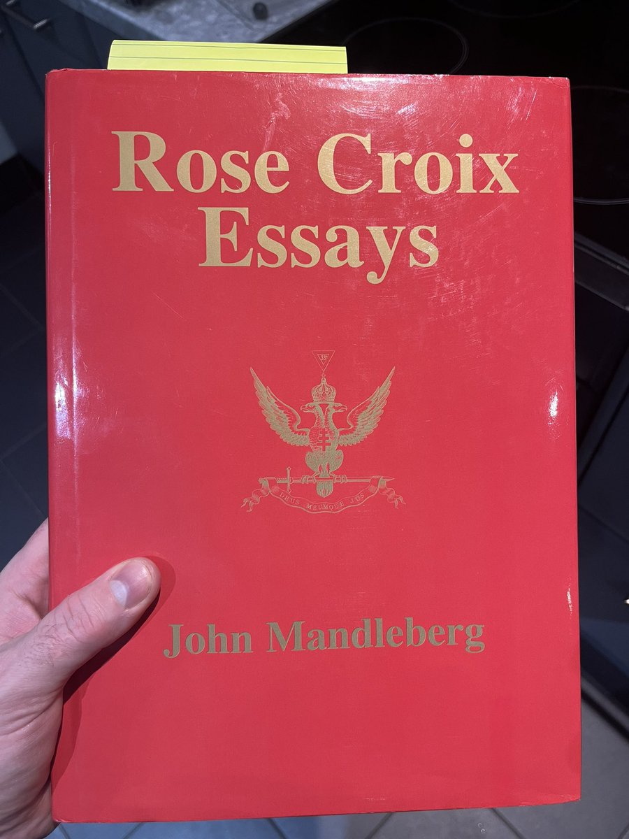 Did you know that the Rose Croix Degree once “included” tracing boards? I feel a paper coming on! John Mandleberg produced a book called the Rose Croix Essays which is a fantastic read if you can get hold of copy.  #RoseCroix #Freemasonry #Freemasons #AncientandAccepted