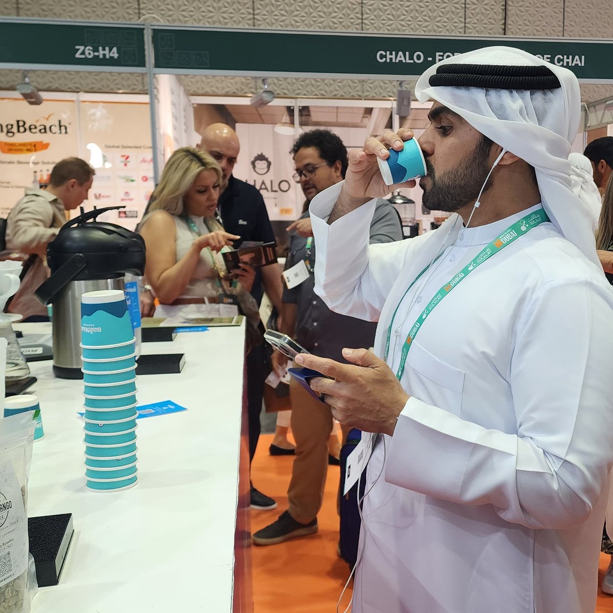 #PromociónInternacional | Guatemalan Coffees participa en la cuarta edición de World of Coffee Dubai, en colaboración con la Embajada de Guatemala en Emiratos Árabes Unidos.

#CaféDeGuatemala #GuatemalanCoffees #WorldofCoffeeDubai