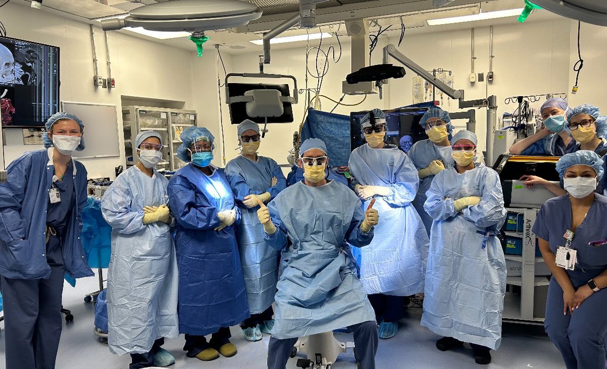 Lenox Hill Neurosurgery (@lenoxneurosurg) on Twitter photo Two thumbs up for the amazing women working behind the scenes in the OR at <a href="/lenoxhill/">Lenox Hill Hospital</a>! 👍👍 From our surgeons to our scrub techs, we are shining the spotlight on the #womeninneurosurgery who are breaking barriers and inspiring the next generation of trailblazers in our field. 🚀 Two thumbs up for the amazing women working behind the scenes in the OR at <a href="/lenoxhill/">Lenox Hill Hospital</a>! 👍👍 From our surgeons to our scrub techs, we are shining the spotlight on the #womeninneurosurgery who are breaking barriers and inspiring the next generation of trailblazers in our field. 🚀
