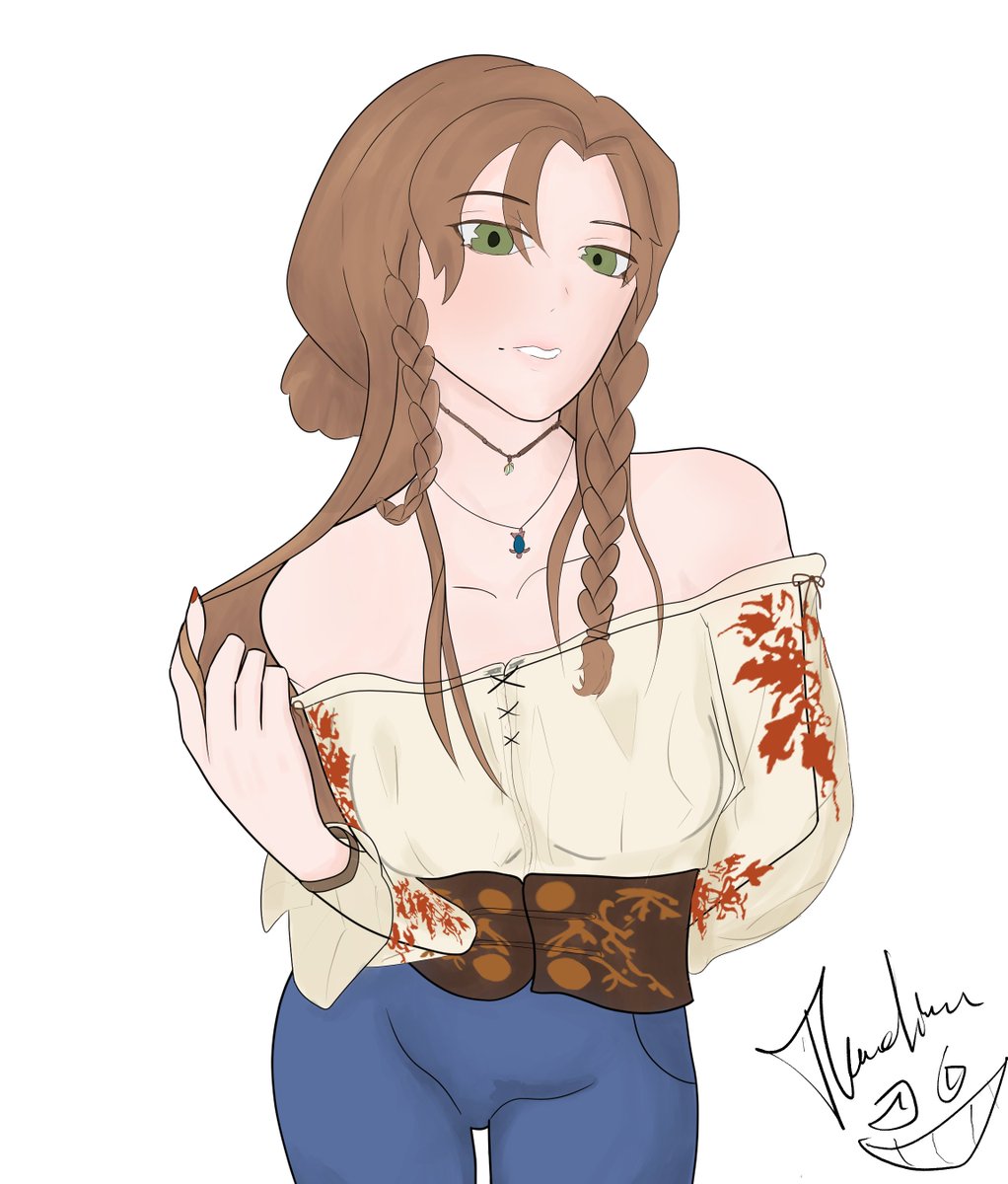 i tried drawing the turtle lady <a href="/Kilpi3212/">Kilpikonna</a>