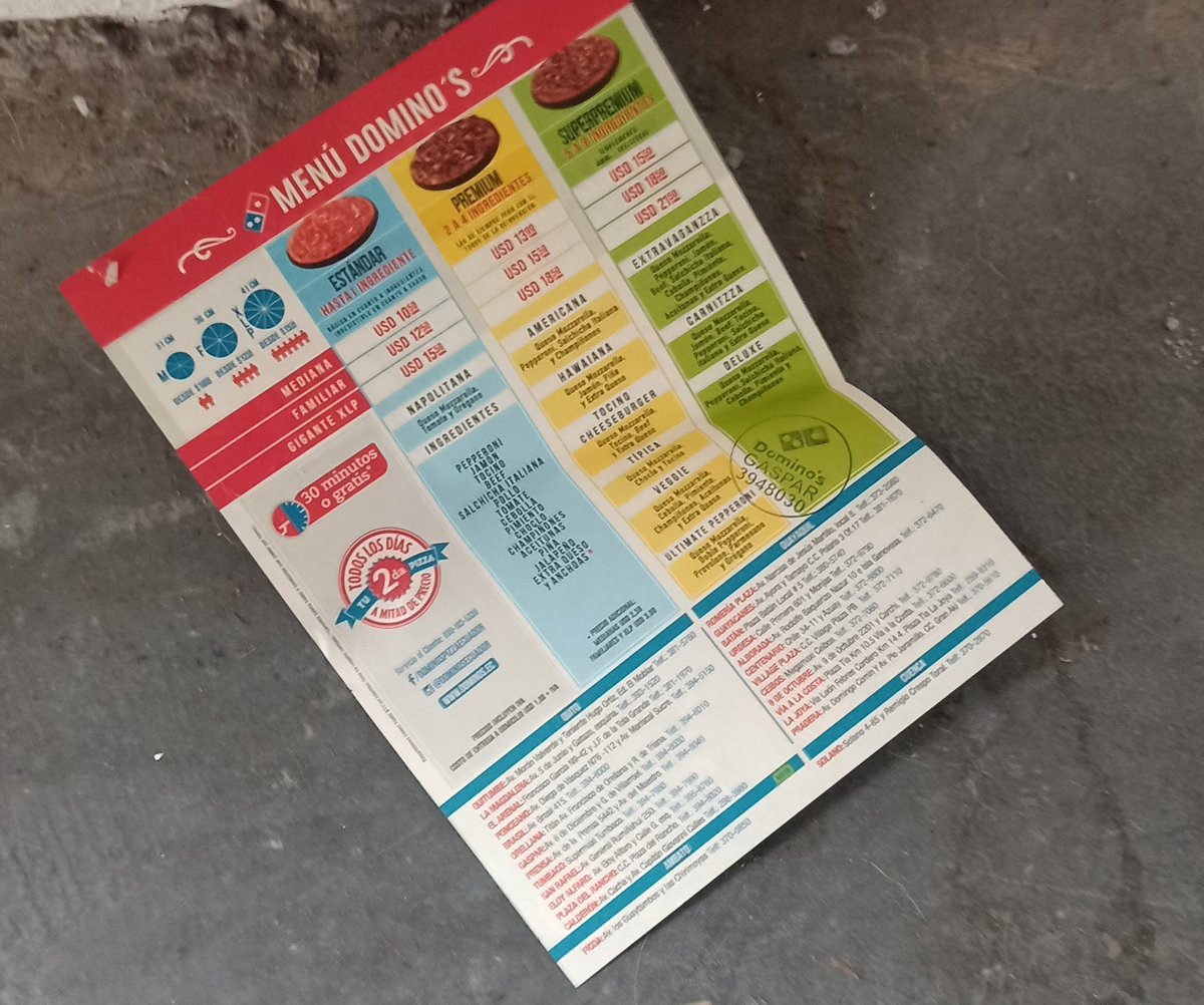 MarielisaL's tweet photo. Cómo se puede hacer para que @PizzaHutEC y @dominosecuador deje de hacer basura. Reparten mismo flyer varios días a la semana en los buzones o en los filos de las puertas y terminan en la calle y alcantarillas

(ojo nadie les solicita que los dejen)

@DEFENSORIAEC https://t.co/07btKFUS5T
