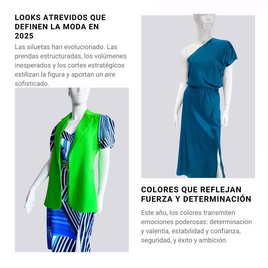 TIENDAANAV's tweet image. ✨AnaVlovers✨ Este 2025 no se trata solo de vestir bien, sino de atreverte a ser tú. 💃🔥
Los colores, los cortes y los accesorios cuentan una historia. ¿Qué dice tu outfit sobre ti? 💭👗

🔗 Descubre más en nuestro blog: anavtienda.com/blog

#Moda2025 #Atrevete #Empoderate