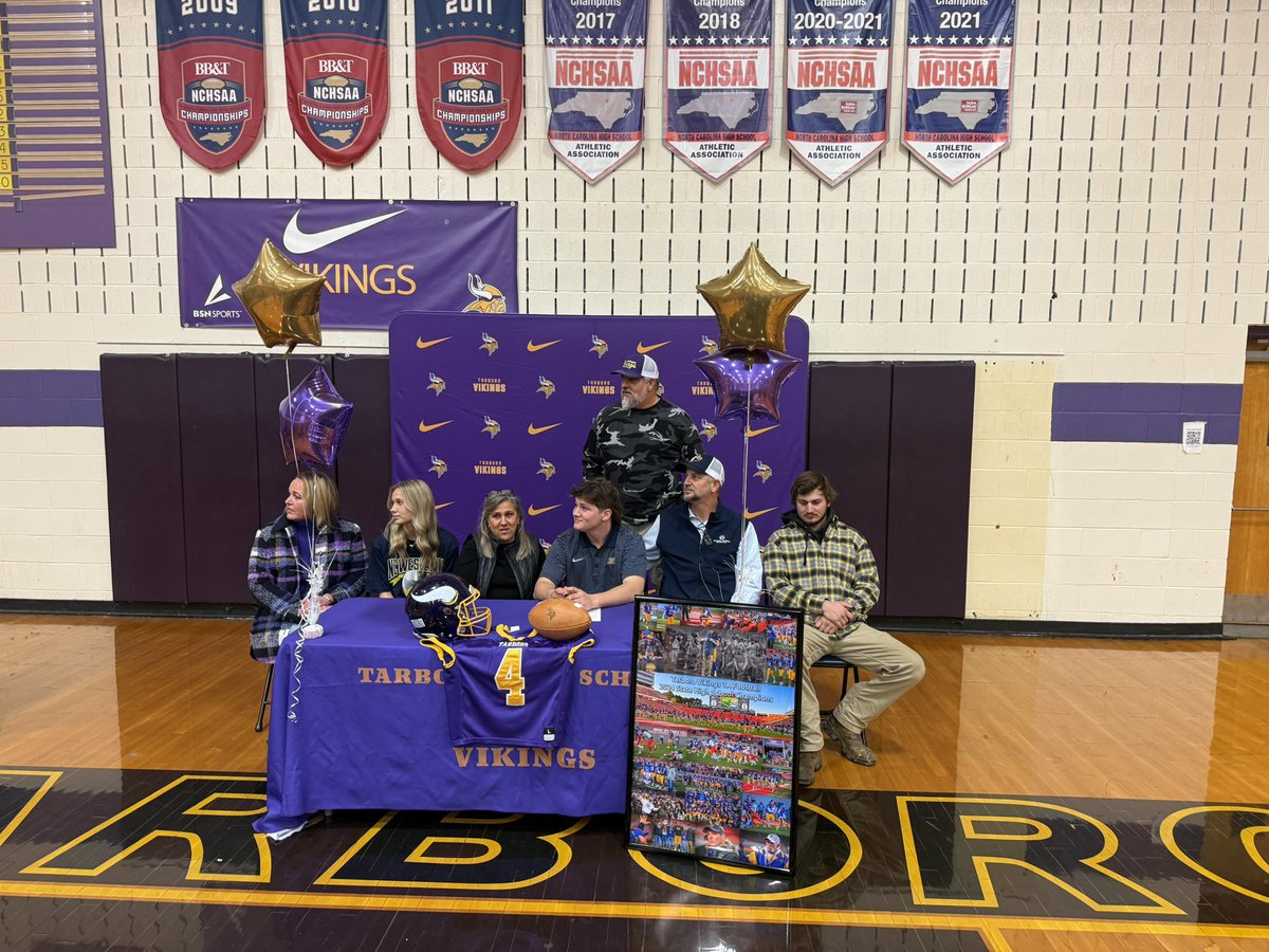 Congratulations to <a href="/GKassnove6/">Gabe Kassnove</a> on his commitment to <a href="/NCWesleyanFB/">NC Wesleyan Football</a>