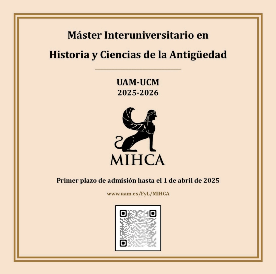 MIHCA UAM-UCM (@masterantigua) on Twitter photo ❗❗❗ATENCIÓN❗❗❗
¿Te interesa seguir formándote a través de un máster en el curso 2025/2026? Recuerda que acaba de abrirse el primer plazo de solicitud para másteres en la <a href="/UAM_Madrid/">UAM Autónoma Madrid</a> que terminará el 1 de abril ⏳
Tienes toda la información aquí: uam.es/CentroEstudios… ❗❗❗ATENCIÓN❗❗❗
¿Te interesa seguir formándote a través de un máster en el curso 2025/2026? Recuerda que acaba de abrirse el primer plazo de solicitud para másteres en la <a href="/UAM_Madrid/">UAM Autónoma Madrid</a> que terminará el 1 de abril ⏳
Tienes toda la información aquí: uam.es/CentroEstudios…