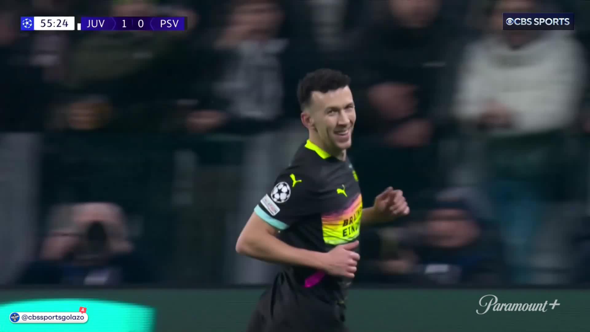 Ivan Perišić strikes for PSV! 💥The former Inter man makes Juve pay with a smooth control and finish 😮‍💨