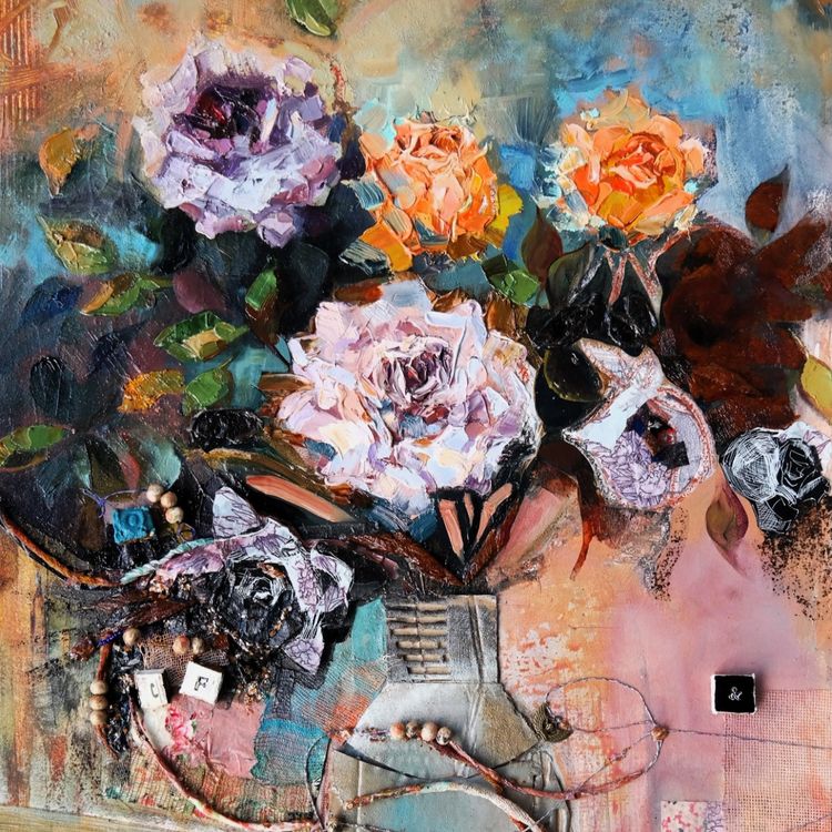 My art on Cara: Dariia Zhyrova (@dariiazhyrovaart) | Cara - Artist Social: Aroma Noir (You're my Poison) See: bit.ly/3Afuw42 #cara #artonline #paintings