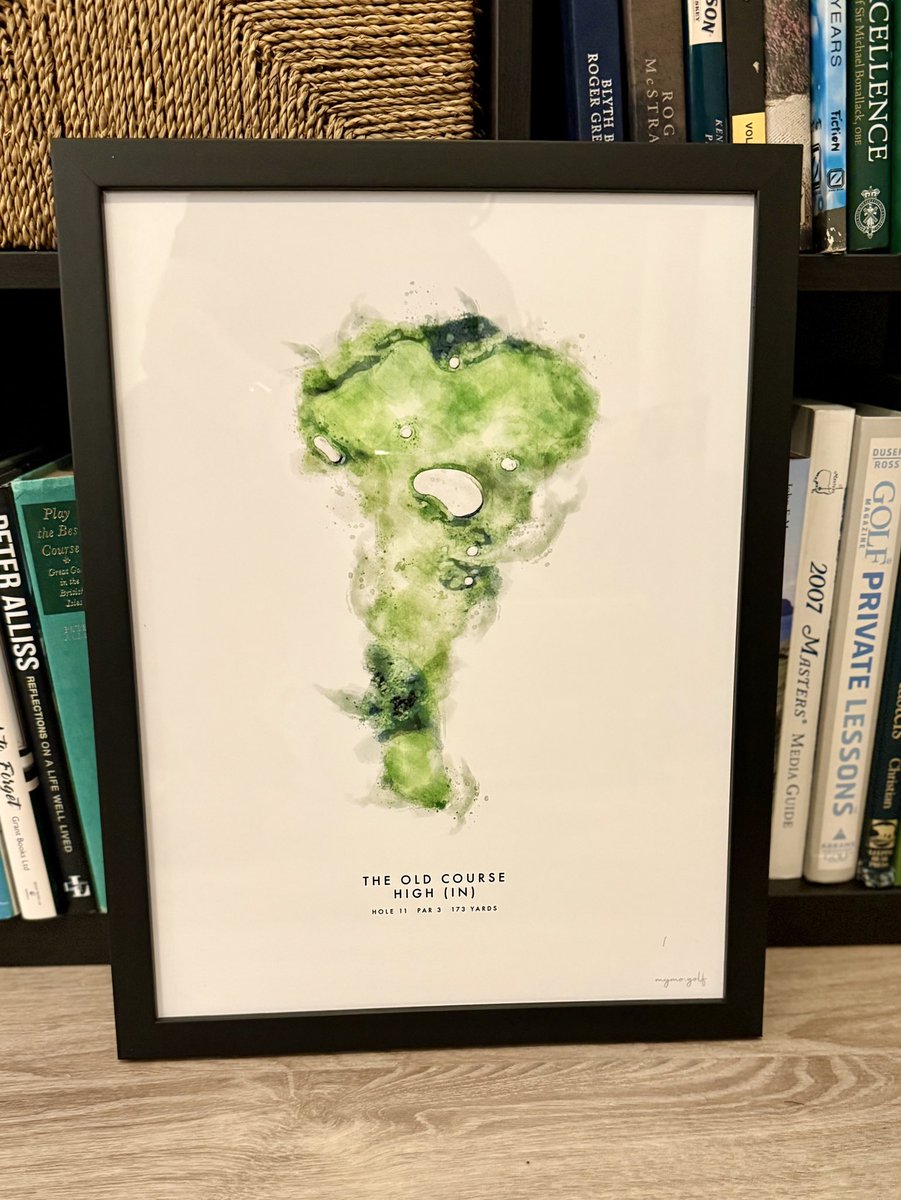 Love this new art by Mymo of my favourite hole in golf - the 11th on the Old Course.
Very excited to be working with Mymo. If you love golf and artwork check them out at mymo.golf