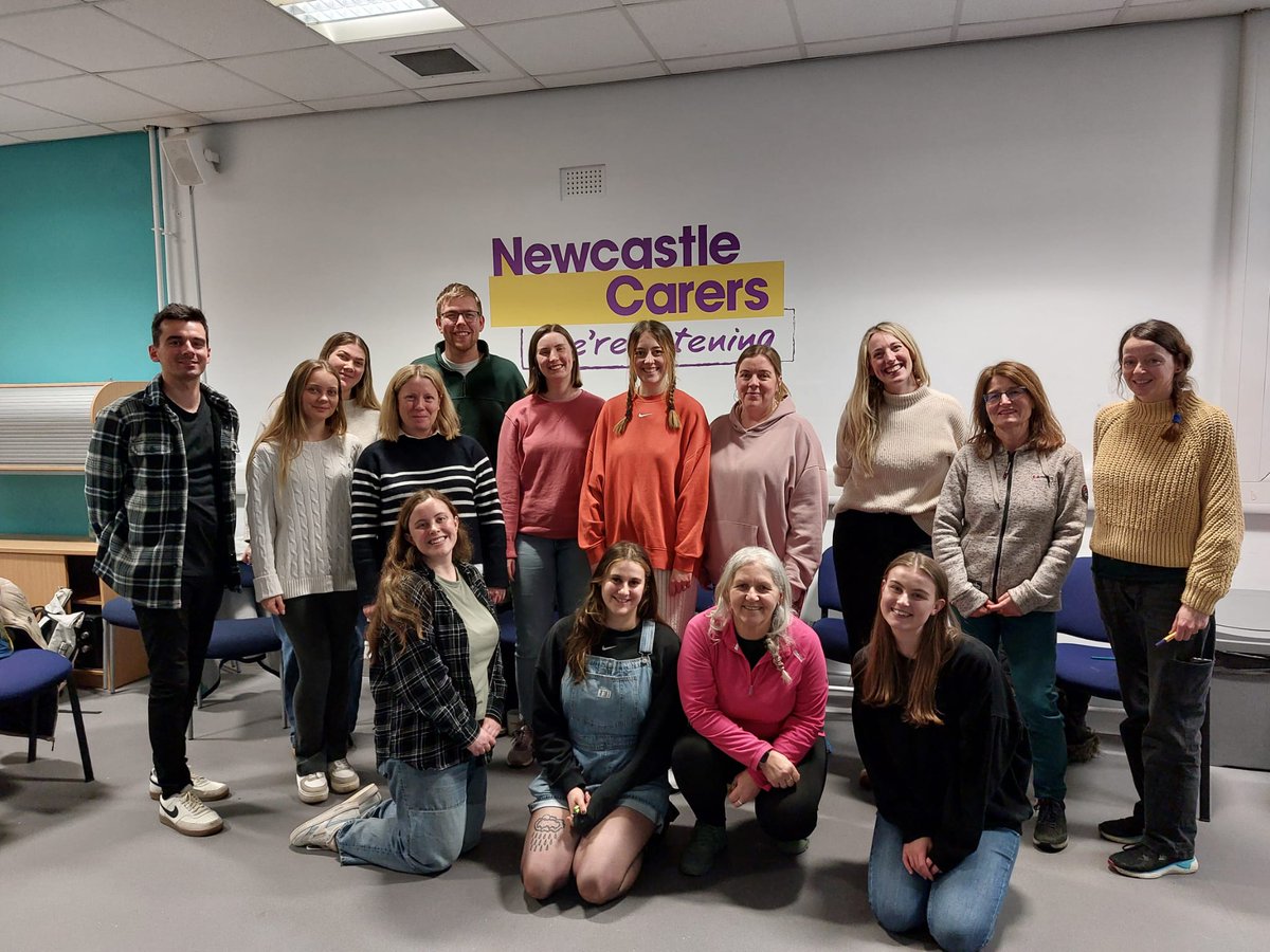 We had a fantastic practice sharing  day yesterday with Newcastle Carers, showing how we use drama to create a fun environment for growth and learning about  recognizing and supporting young carers.

We'll be launching an exciting joint project with @NCLcarers very soon so keep