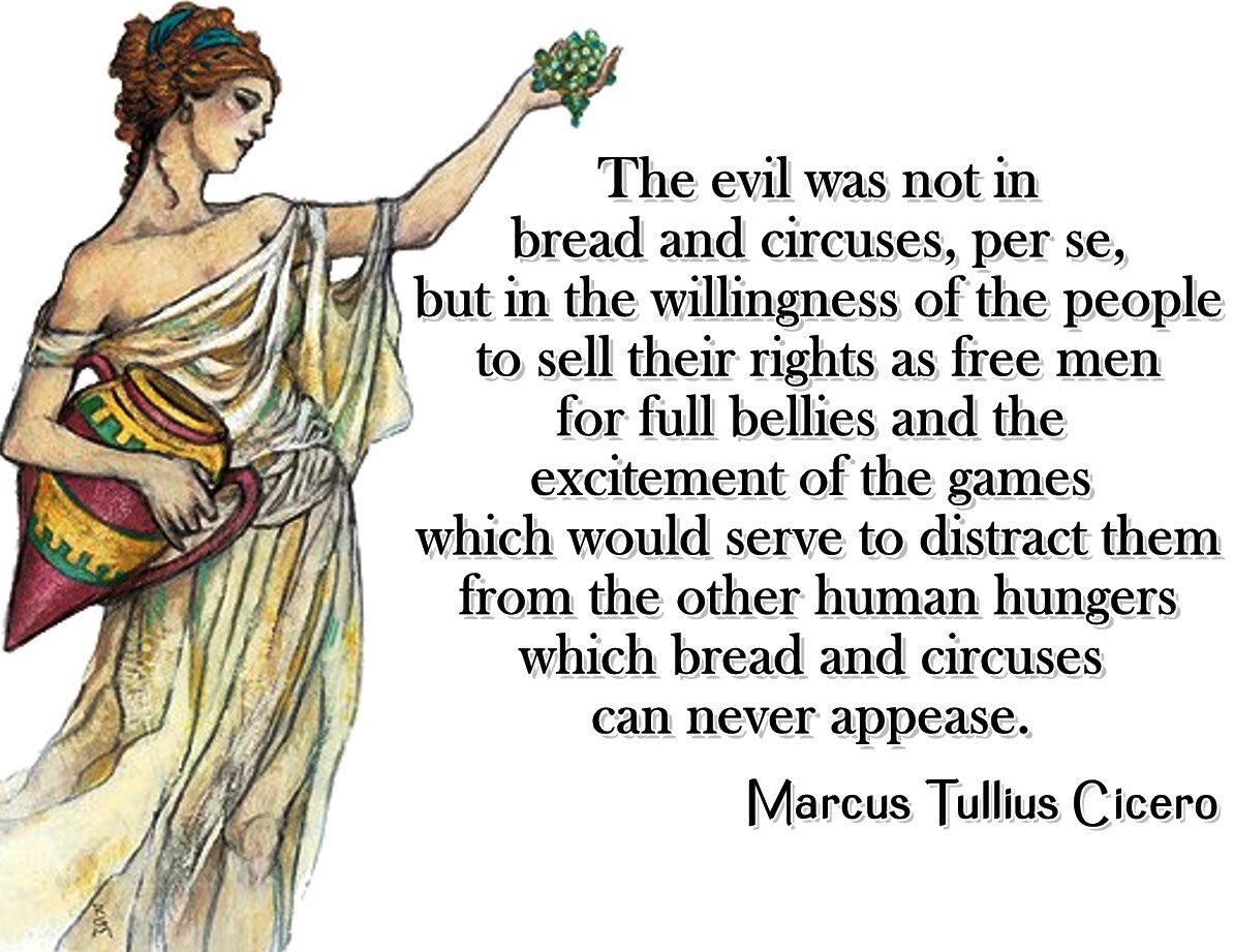 arizonan8tive's tweet photo. @ThomasSowell Pfft….Roman Emperors whom provide Bread and Circuses pay taxes!
Taxes are only paid by the common man!
#RomanEmperors #BreadAndCircuses #Taxes #Juvenalis #Cicero #ThomasSowell #Taxes #Emperors #CommonMan #WeThePeople #DOGE @Doge @elonmusk https://t.co/KsU0pHD7o8