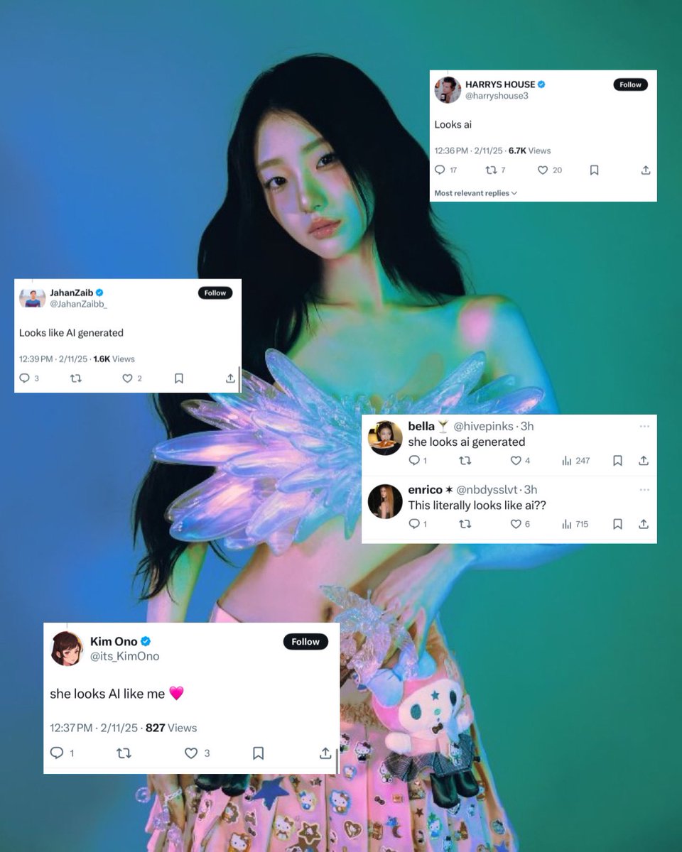 our yeojin is so pretty she regularly gets ai allegations