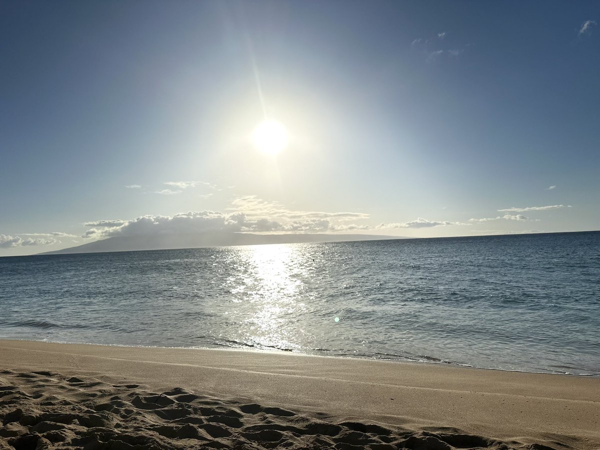 bradsklarchuk's tweet photo. There are two ways of spreading light: to be the sun or a mirror that reflects it ✨ #KaanapaliMaui https://t.co/gG9mdHKx14