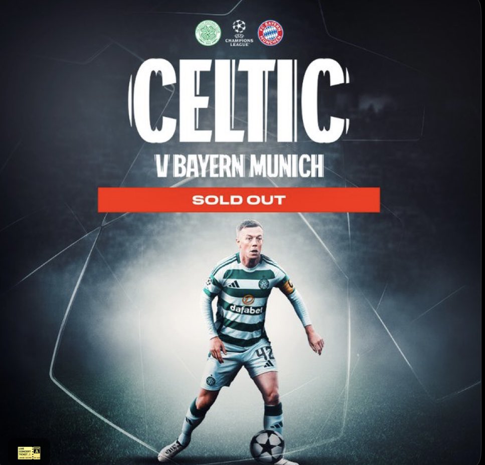🚨 UCL TICKET GIVEAWAY 🚨 

Thanks to sponsors, I have a TICKET to giveaway for tomorrows UCL match at Celtic Park 🍀 

To Enter, simply: 

1. FOLLOW 🫡
2. REPOST 🔁
3. COMMENT Score Prediction 💬 

Winner will be announced tomorrow at 5pm. Good luck 🤞