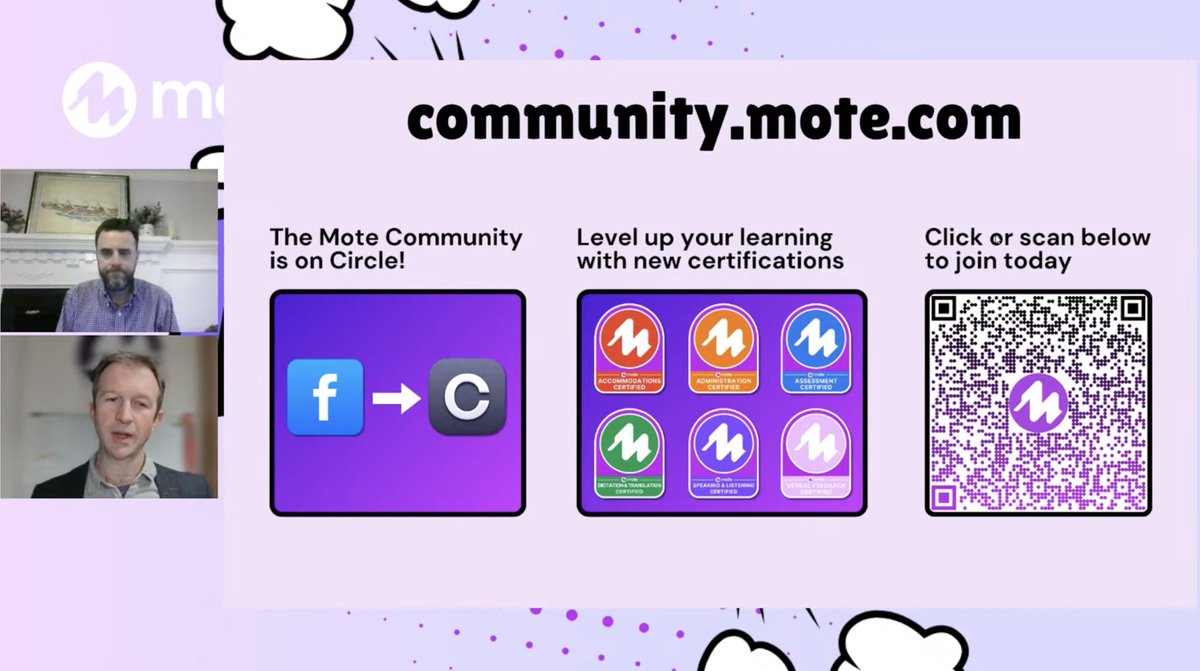 Lois Alston (@l_alston) on Twitter photo β
out this <a href="/justmoteHQ/">Mote</a> webinar on Mote 2.0: Read Aloud, Voice Recording & Translation! <a href="/mr_isaacs_math/">π¨πππ π°πππππ, π΄.π¬π
. π§π»ββοΈ</a> does an π job sharing the latest features from #Mote that make π£οΈ translations more #accessible and interactive! π
#MoteForEducation #motemagic
βΆοΈ youtube.com/live/HR0vN6qKKβ¦ β
out this <a href="/justmoteHQ/">Mote</a> webinar on Mote 2.0: Read Aloud, Voice Recording & Translation! <a href="/mr_isaacs_math/">π¨πππ π°πππππ, π΄.π¬π
. π§π»ββοΈ</a> does an π job sharing the latest features from #Mote that make π£οΈ translations more #accessible and interactive! π
#MoteForEducation #motemagic
βΆοΈ youtube.com/live/HR0vN6qKKβ¦