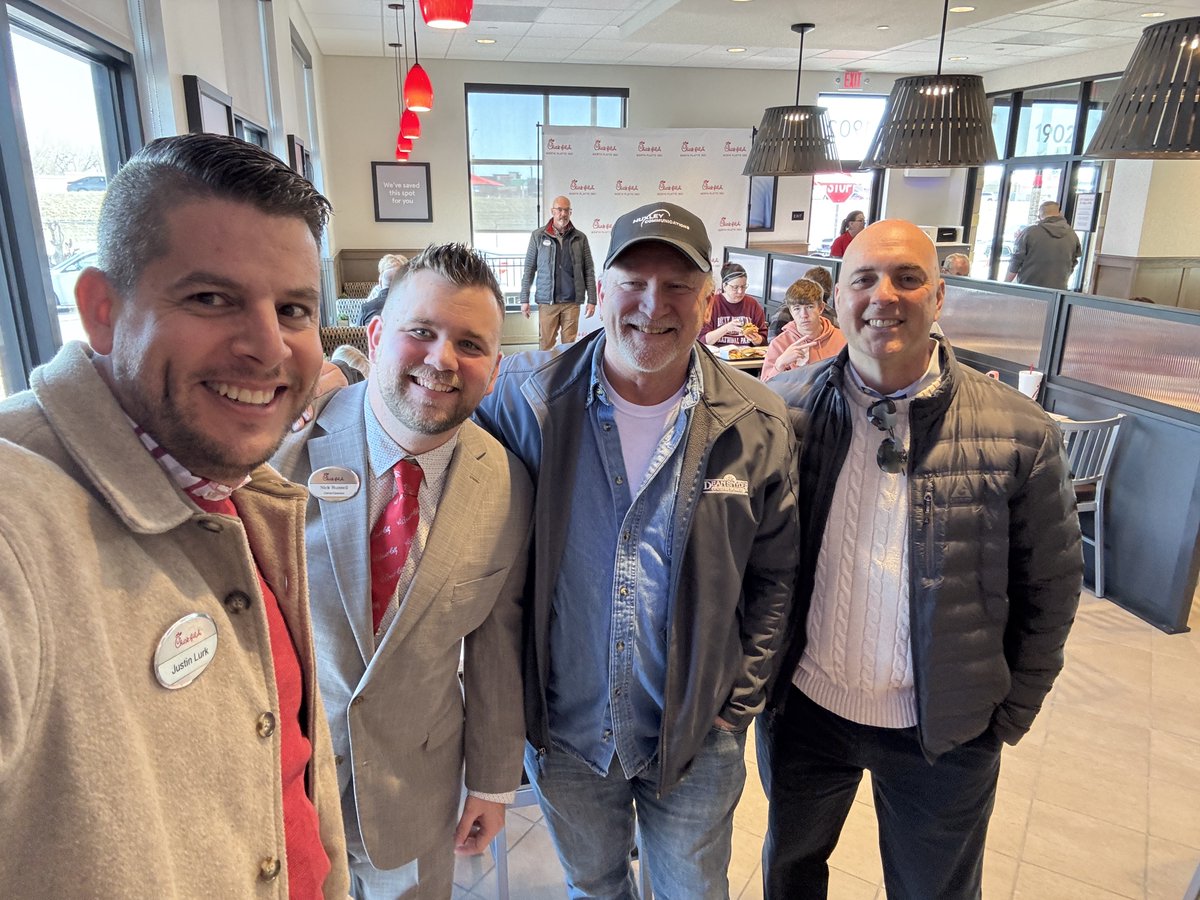 Our Superintendents are the face of DSC to our clients, working alongside them daily to keep projects on track from start to finish. Congrats to Chick-fil-A on the grand opening of the North Platte location - Rod enjoyed being part of your team!