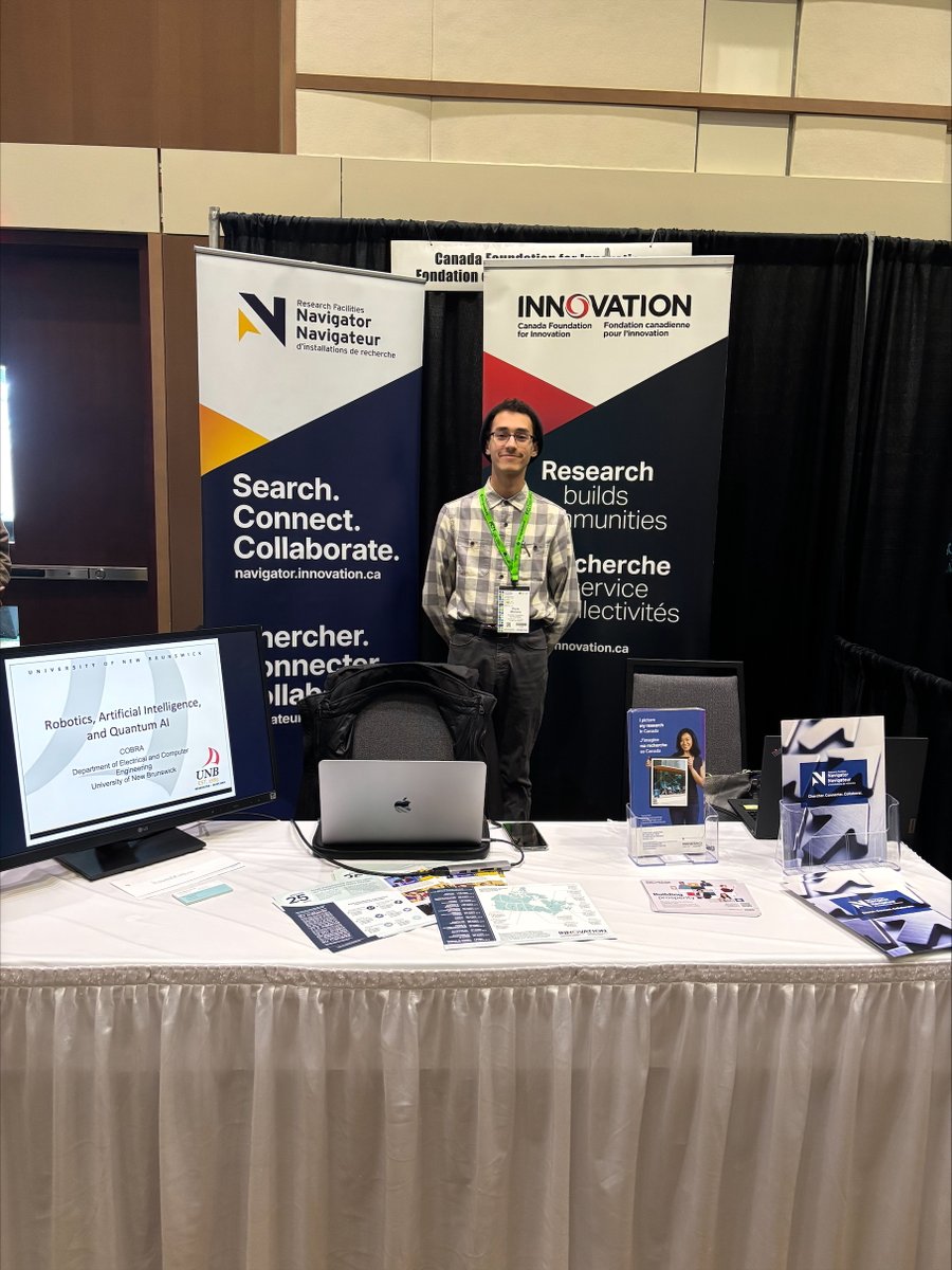 We had a great day at #SCC2025 hosted by <a href="/FCM_online/">Federation of Canadian Municipalities</a> We were joined by a student researcher from the #NavigatorListed COBRA Lab at the <a href="/UNB/">UNB</a> talking about how his lab’s work in aerial tech can support municipalities. ✈️ 🛩️

More info on their lab 👉 bit.ly/3EACkzm