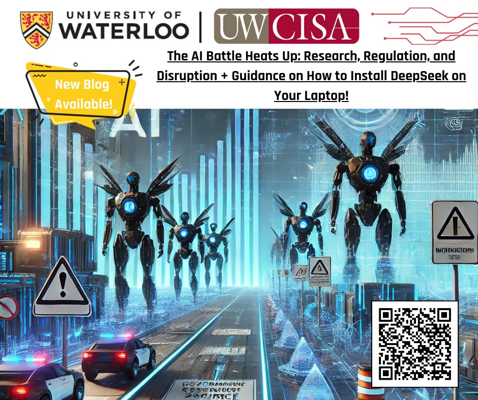 UWCISA (@uwcisa1) on Twitter photo The AI Battle Heats Up
Artificial intelligence is advancing rapidly, with major developments in AI distillation, automated research tools, and increasing government regulations.
Read more: uwcisa-assurance.blogspot.com/2025/02/the-ai…
#AI #MachineLearning #ArtificialIntelligence
<a href="/UWaterlooSAF/">UWaterloo SAF</a> The AI Battle Heats Up
Artificial intelligence is advancing rapidly, with major developments in AI distillation, automated research tools, and increasing government regulations.
Read more: uwcisa-assurance.blogspot.com/2025/02/the-ai…
#AI #MachineLearning #ArtificialIntelligence
<a href="/UWaterlooSAF/">UWaterloo SAF</a>