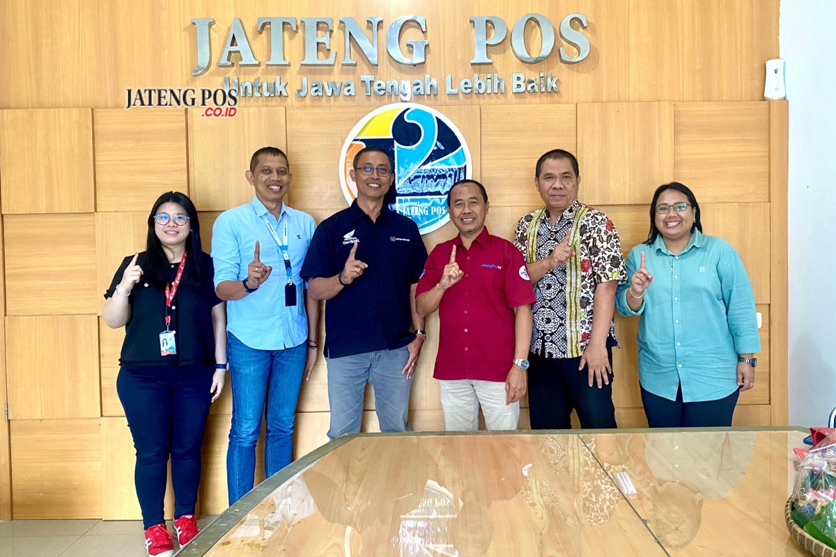 Hari Pers, Manajemen Astra Motor Jateng Sambangi Jateng Pos -  jatengpos.co.id/hari-pers-mana…
