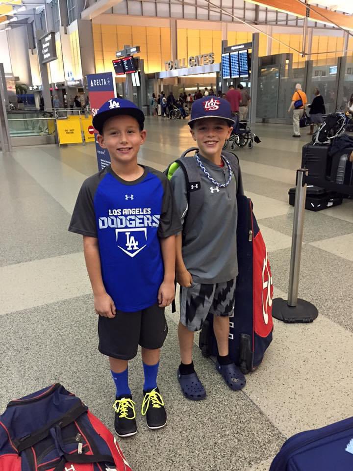 Travel safe boys! Go be great! #OpeningWeekend