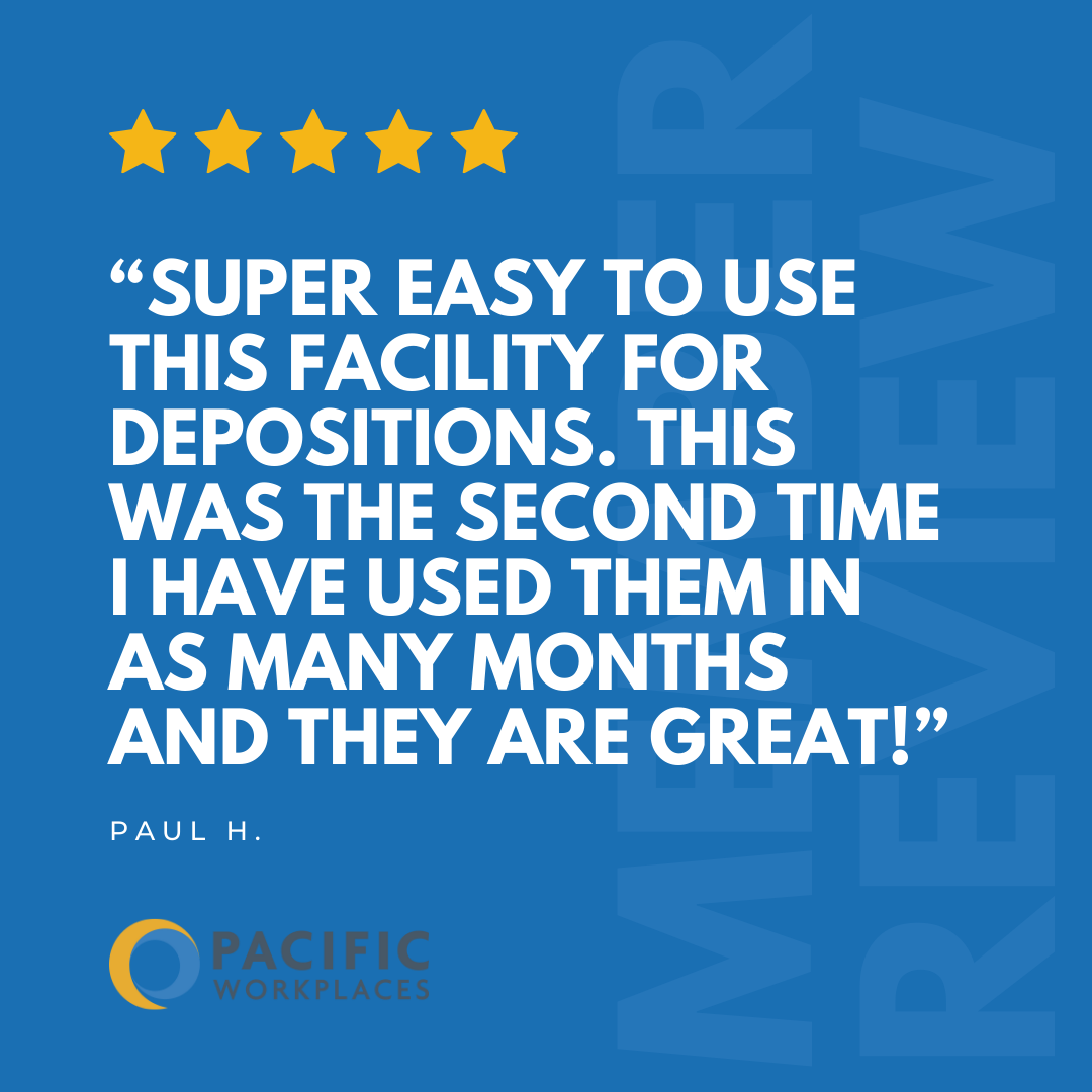 PacWorkplaces's tweet image. Attorneys, need a reliable space for depositions or client meetings? ⚖️ 

Pacific Workplaces offers private, professional, and fully equipped meeting rooms to support your legal work. Book your space today! ️⭐️⭐️⭐️⭐⭐️
.
.
.
.
#PacificWorkplaces #WeMakeWorkBetter #WeCare #Review…