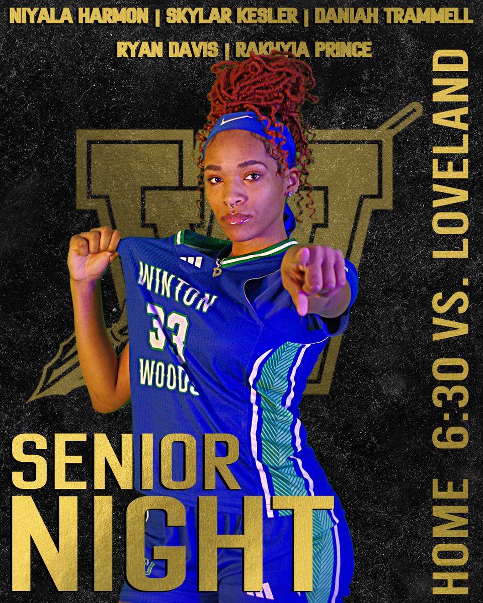 GAME DAY! It's senior night for the girls. Come out and support them!