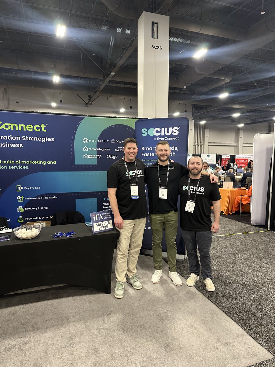 Adam Roberts, Andrew McCartin, and Cam Kloss are at the IFA Annual Convention in Vegas, baby! 🎰 If you're here, come say hi! #FranchiseGrowth #Networking #IFA2025