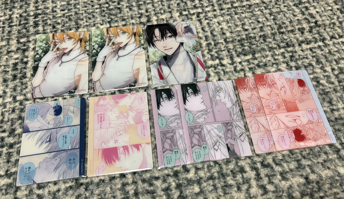 Dice7m's tweet photo. 【交換】 鯛代くん、君ってやつは。  LAFARY ラファリー クリカ トレカ カード

求：同種 蛯原
        (画像3、4枚目クリアカード💕のもの   単体⇔単体の交換でお願いします)
       
譲：鯛代 瀬賀 差波

郵送希望 纏めての方優先
お気軽にお声掛けください https://t.co/HRXTyrI3h5
