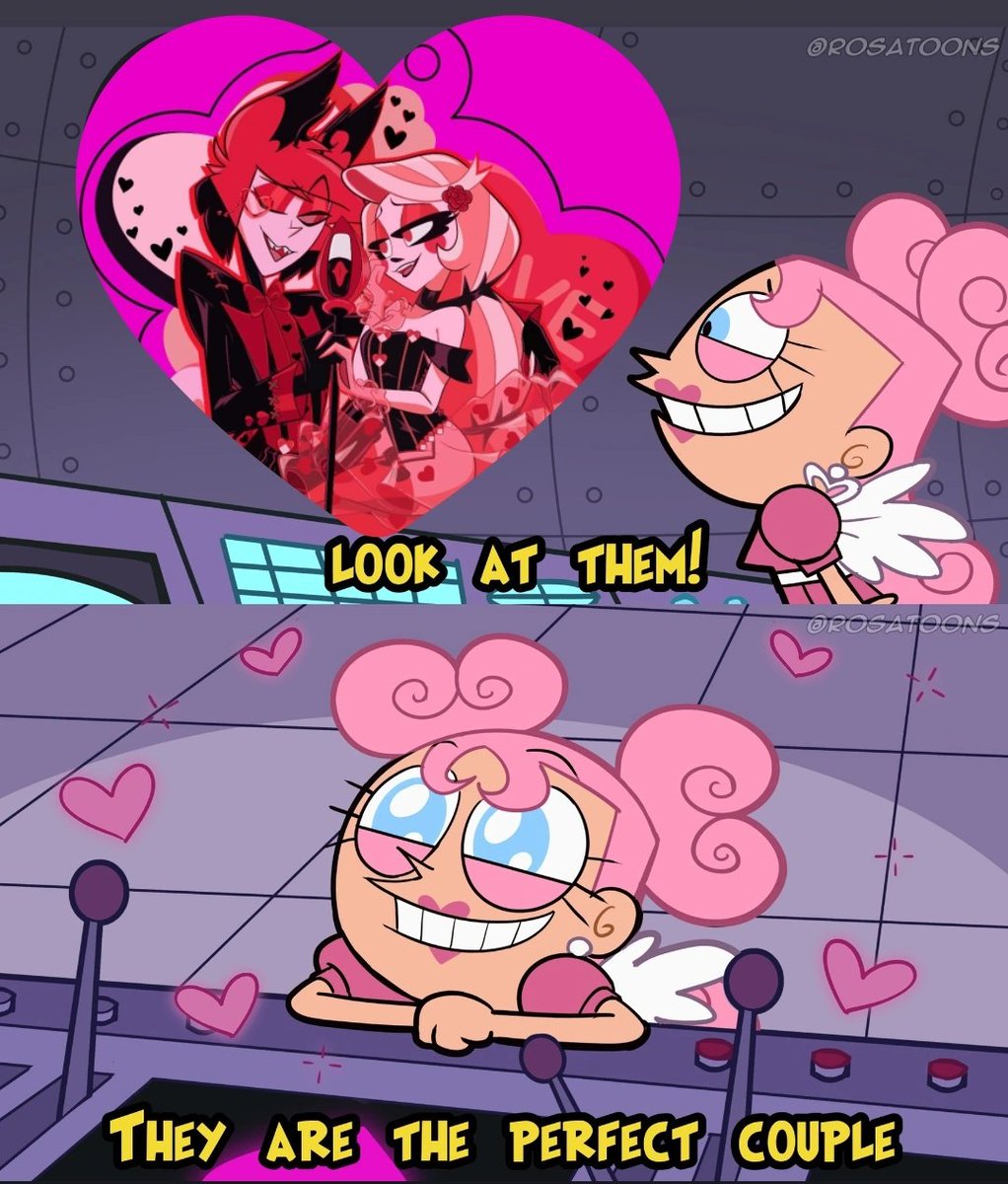 They are the most beautiful ship I have ever seen, Long live the bride and groom 🥺💖🦌📻🌈
 #charlastor #radiobelle #alastorxcharlie #HazbinHotel 

Image 🦖💖 x.com/Danonin_Rex/st…

Template :)
x.com/RosaToons/stat…