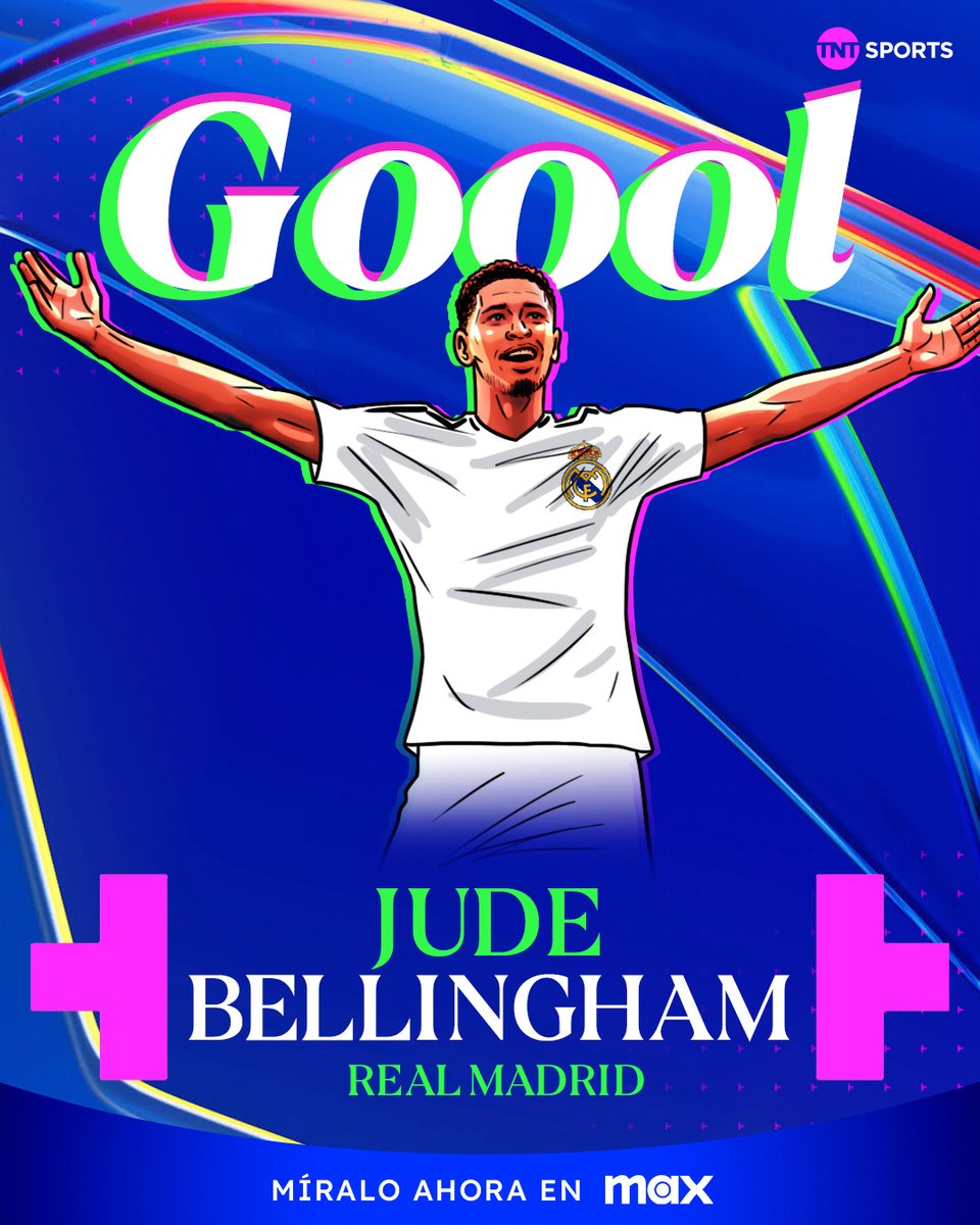 tntsportsmex's tweet photo. 90'+2 | ¡BELLINGHAAAAAAAAAAAAAAM!

¡REMONTADA EN MÁNCHESTER! 

🏴󠁧󠁢󠁥󠁮󠁧󠁿 @ManCityES 2-3 @realmadrid 🇪🇸

📲 @StreamMaxLA: https://t.co/UzkSho23NE

#BenditaChampions https://t.co/q5sUJPh5Mw